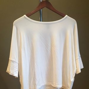 White Quarter Sleeve Blouse